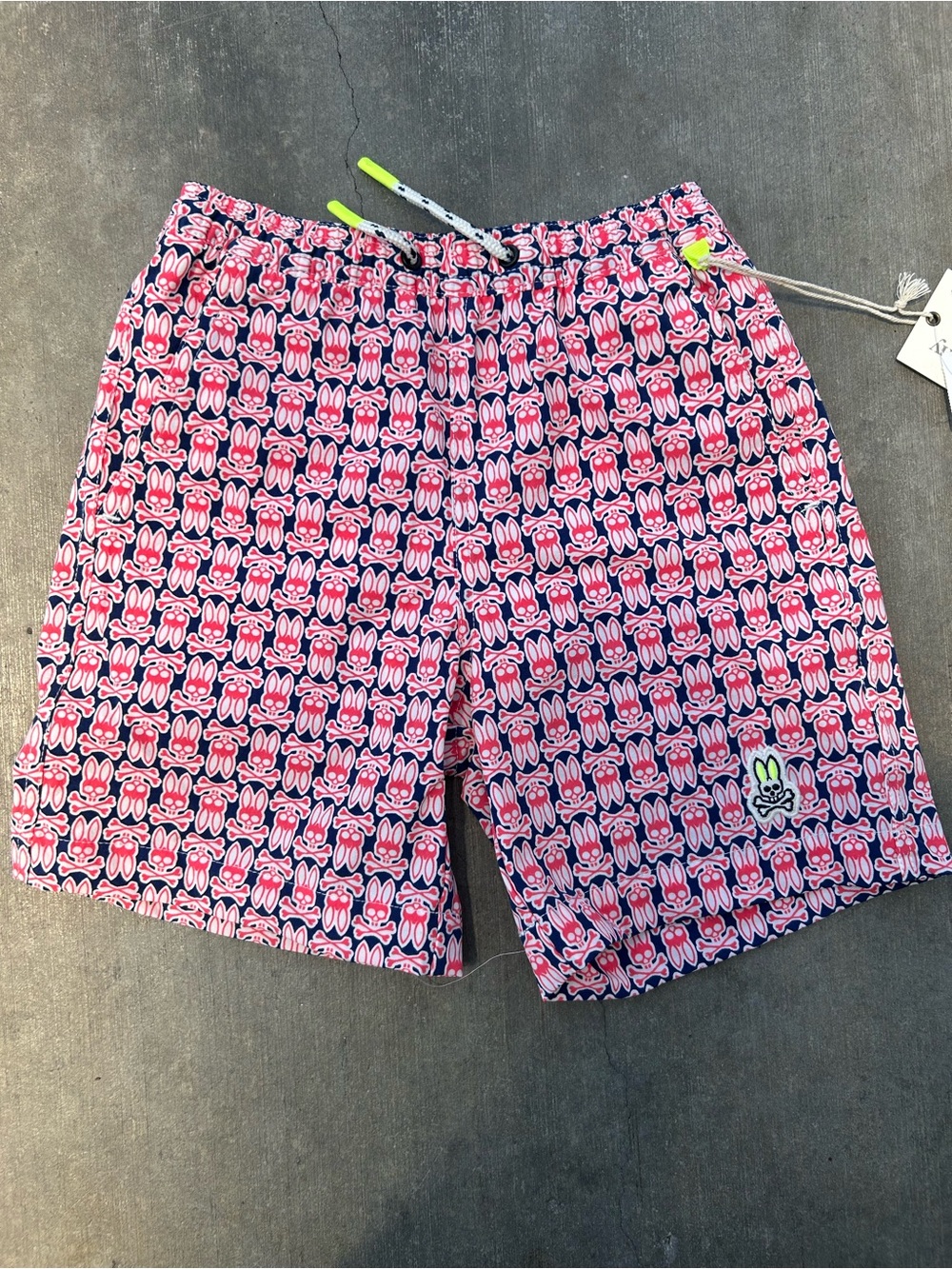 PSYCHO BUNNY Boys Swim Shorts size 5/6